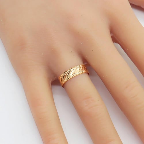 دبلة ذهب عيار 21