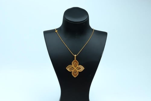 سبحة ذهب روبيرتو كوين عيار 21 وزن 15.7 جرام