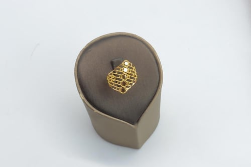 خاتم ذهب عيار 21 وزن 2 جرام