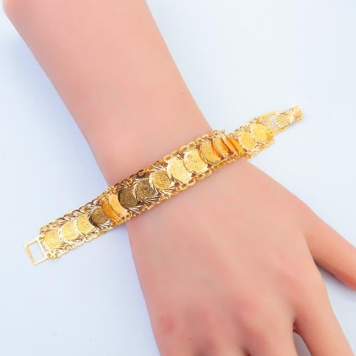 سوارة ذهب تصميم الجنيهات عيار 21 وزن 9.78 جرام