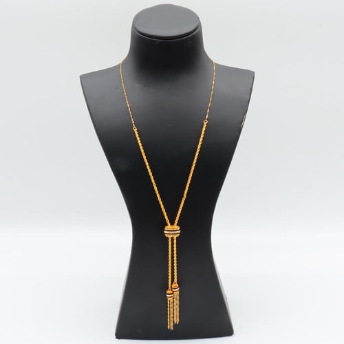 سبحة ذهب تصميم تعليقة كرة السحب المتحركة عيار 21 و...