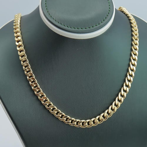 عقد ذهب جنزير عيار 18 وزن 20 جرام