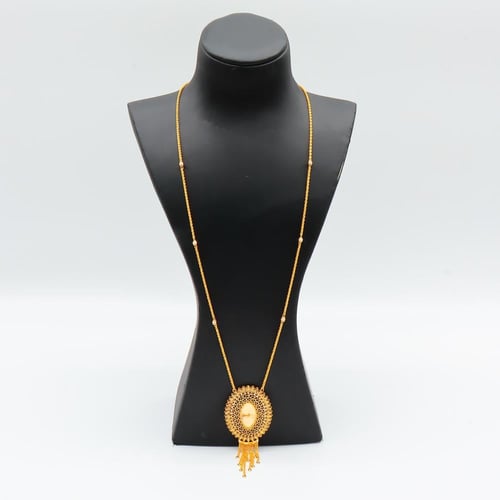 سلسال ذهب بحريني عيار 21 وزن 9.68 جرام- تصميم تراث...