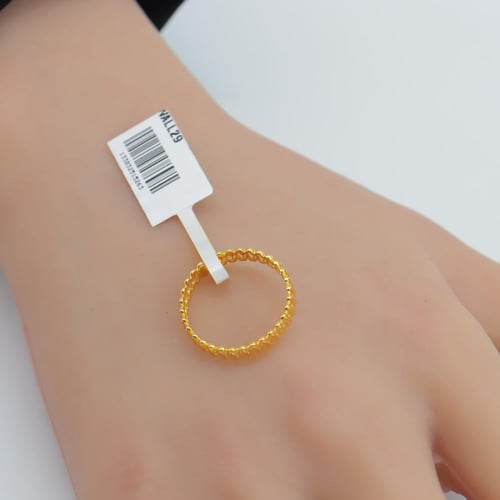 دبلة ذهب عيار 21