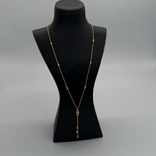 سبحة ذهب عيار 21 وزن 6.6 جرام - سلسلة بتصميم راقى