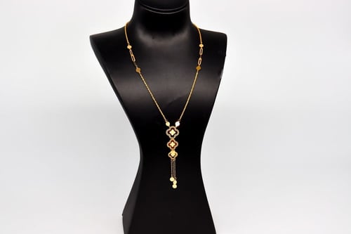 سبحة تصميم وردة الفان كليف عيار 21