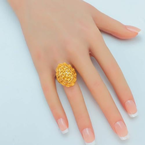 خاتم ذهب الدوريكاء عيار 21 وزن 4.22 جرام