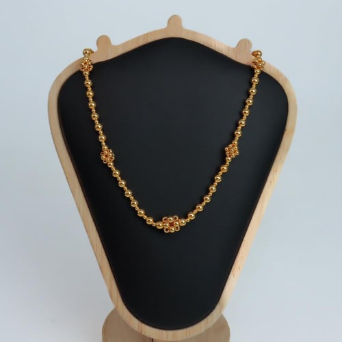 سلسال ذهب الببلز عيار 21 وزن 8.5 جرام