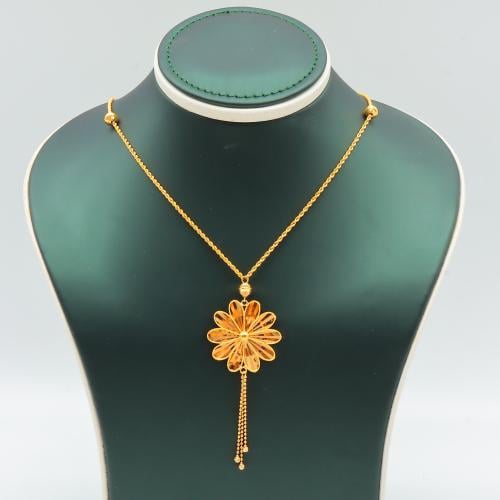 سبحة ذهب الترند عيار 21 وزن 7.49 جرام - تصميم فخم