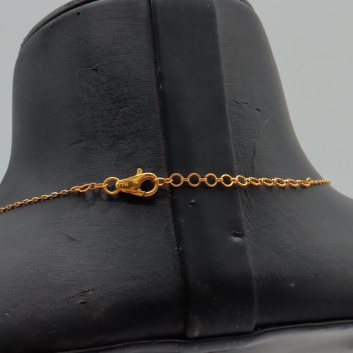 شال ذهب ببلز عيار 21 وزن 12.8 جرام بطابع عصري جذاب