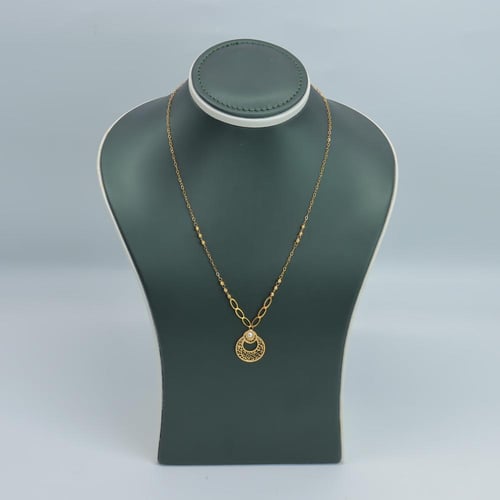 عقد ذهب عيار 21 وزن 3.6 جرام