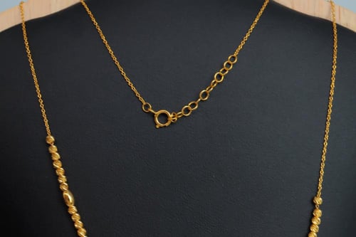 سلسال ذهب الدوريكاء عيار 21 وزن 4.7 جرام