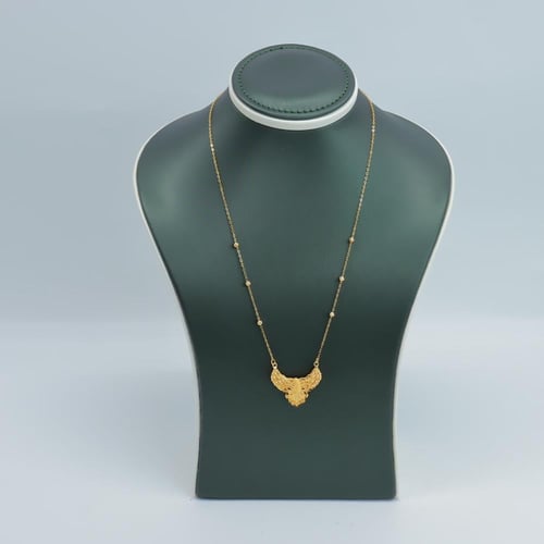 عقد ذهب الصقر عيار 21