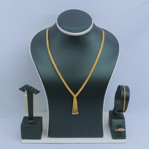 طقم ذهب المبروم عيار 21 وزن 12.75 جرام