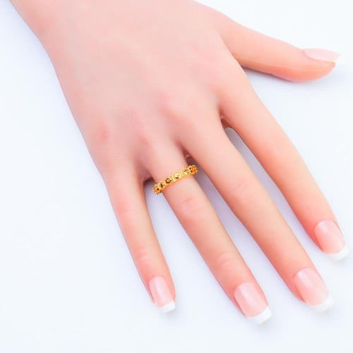 خاتم ذهب عيار 21
