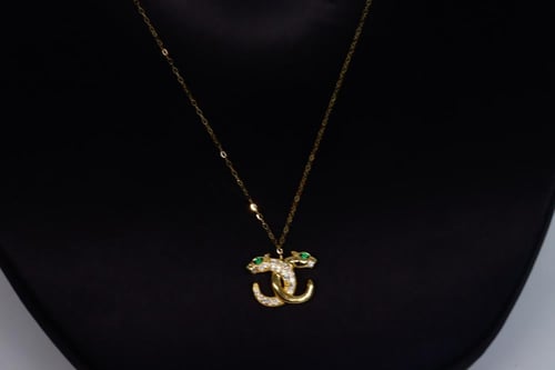 سلسال ذهب تصميم البلغاري نواعم عيار 18 وزن 1.4 جرا...