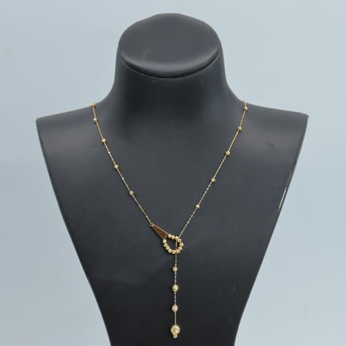 سبحة ذهب الببلز ناعمة عيار 21 وزن 2.7 جرام