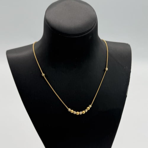 عقد ذهب صافي عيار 21 وزن 3.6 جرام