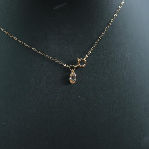 سلسال ذهب تصميم الماسي عيار 18 وزن 1.13 جرام