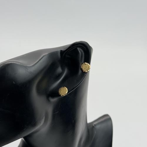 حلق ذهب الجنية عيار 21 وزن 1.36 جرام