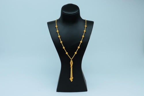 سبحة ذهب بحريني عيار 21 وزن 20.8 جرام