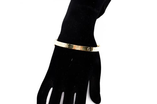 اسوارة اللوف ذهب عيار 18