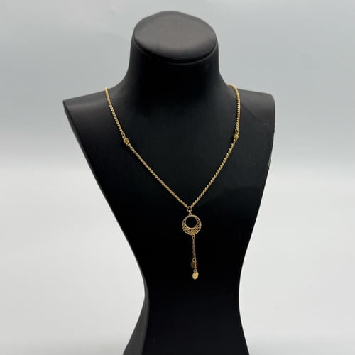 سبحة ذهب المبروم عيار 21 وزن 3.44 جرام