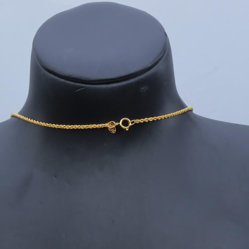 سبحة ذهب البصمة دورين عيار 21 وزن 8 جرام