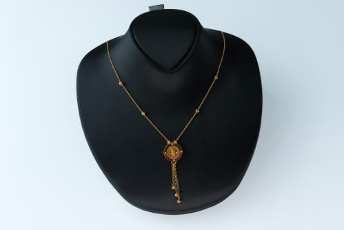 سلسال ذهب فخم عيار 21 وزن 4,4 جرام - لأطلالة فريدة