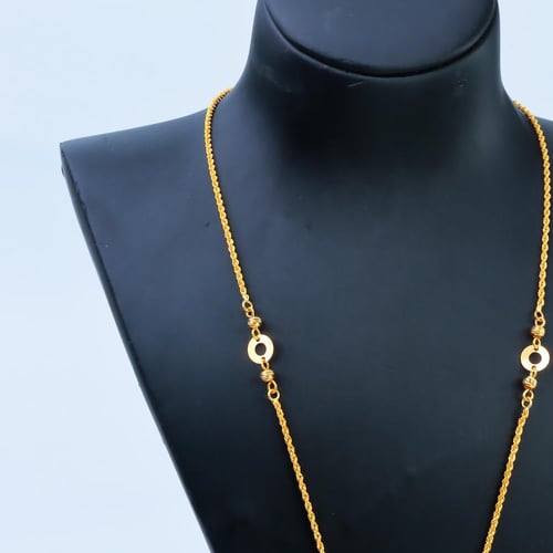 سبحة ذهب البصمة دورين عيار 21 وزن 9.37 جرام