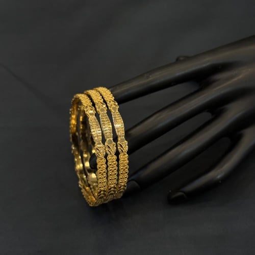 بناجر ذهب كويتي عيار 21 أثر الديرة وزن 6.1 جرام