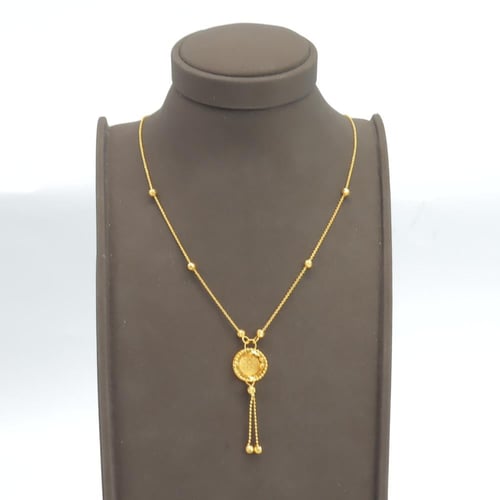 سبحة ذهب عيار 21 وزن 3.56 جرام