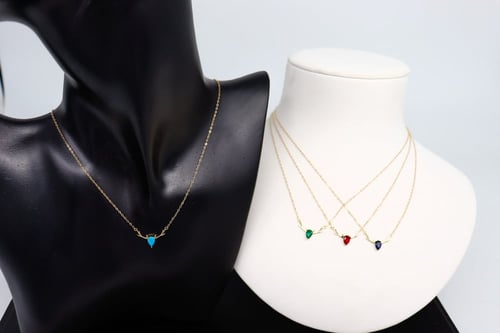 سلسال قرن الغزال ذهب عيار 18 وزنة 1.1 جرام متوفر ب...