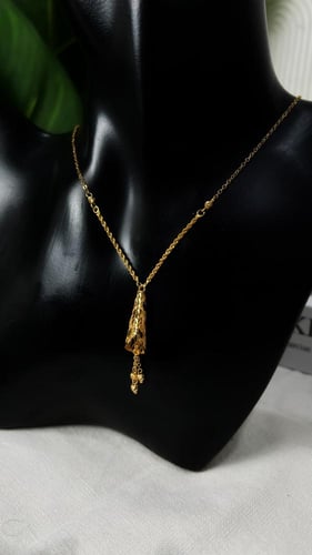 سبحة ذهب عيار 21 وزن 3,8 جرام - سبحة جديدة فاخرة