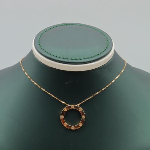 عقد ذهب كارتير اللوف عيار 18 وزن 4.6 جرام