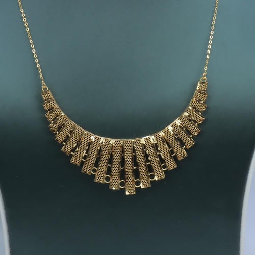 طقم ذهب البيانو عيار 21 وزن 11.65 جرام