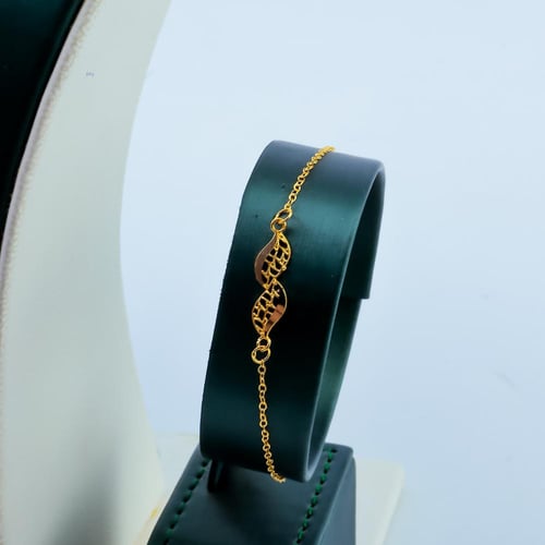 طقم ذهب طوق عيار 21 وزن 4.03 جرام