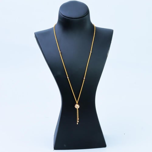 قلادة سبحة ذهب عيار 21 وزن 3.59 جرام