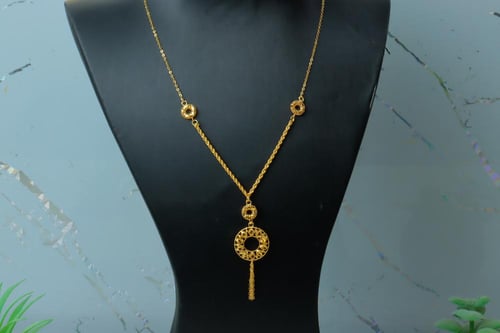 سبحة ذهب مميزة عيار 21 وزن 3.3