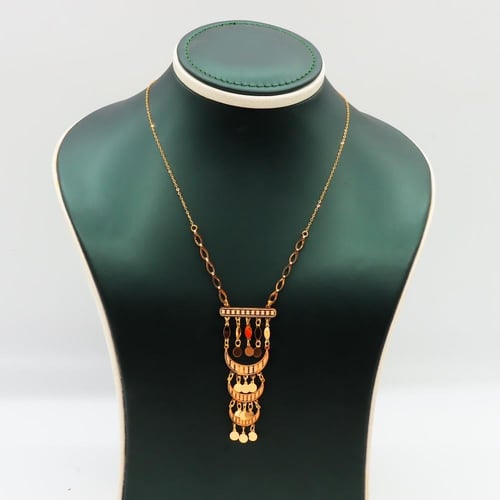 سلسال ذهب ناعم عيار 21 الرمش وزن 2.39 جرام