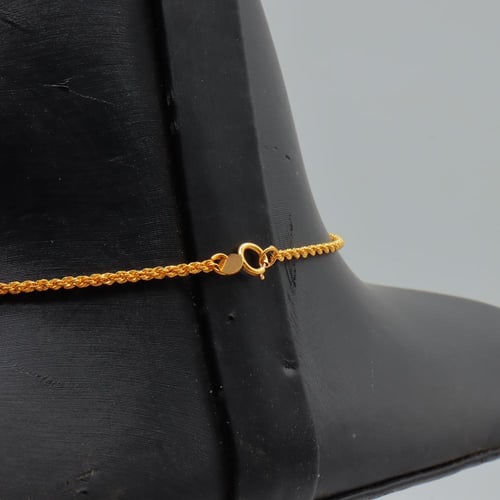 سبحة ذهب بحريني عيار 21 وزن 7.3 جرام