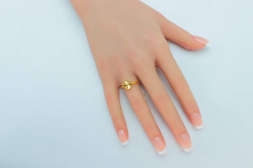 خاتم ذهب الفان كليف عيار 21