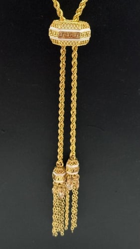 سبحة ذهب بتصميم كورة السحب عيار 21 وزن 6.6 جرام