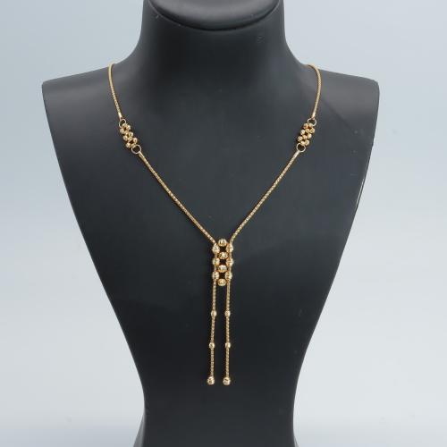 عقد ذهب الدوريكاء عيار 21 وزن 6.51 جرام