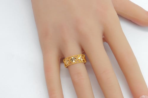 دبلة ذهب عيار 21