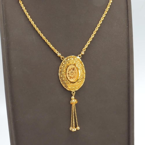 سبحة ذهب عيار 21 وزن 8.84 جرام