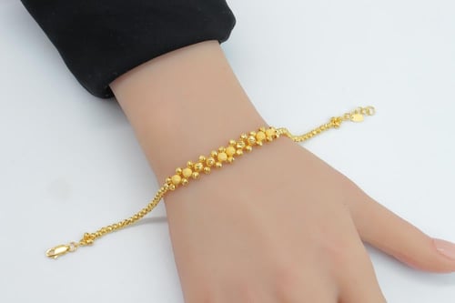 سوارة ذهب الدوريكاء عيار 21 وزن 9.06 جرام