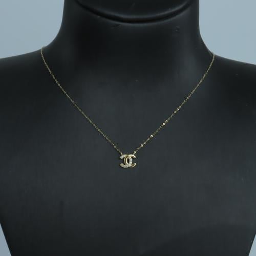 سلسال ذهب تصميم الماسي ناعم عيار 18 وزن 0.4 جرام