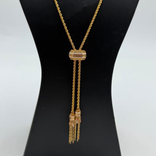 سبحة ذهب بتصميم كورة السحب عيار 21 وزن 6.6 جرام