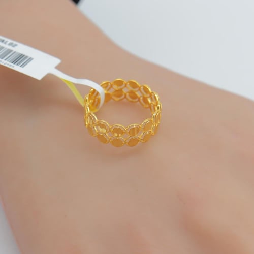 دبلة ذهب عيار 21